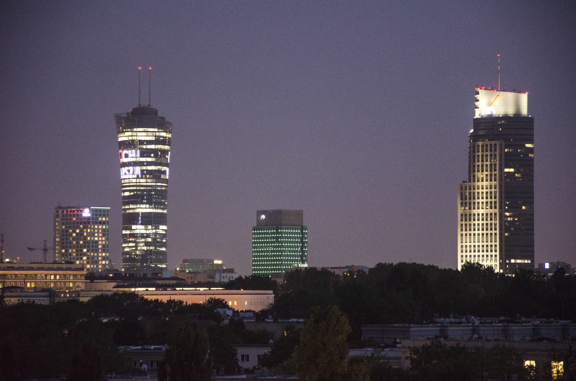 Studio Panorama "Night And Day" Varsó Kültér fotó